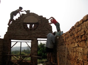 The making of an adobe home